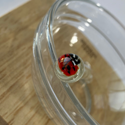 【再販】ガラスのてんとう虫のムリーニ・ミニスプーン 5枚目の画像