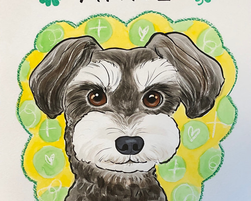 ♪ペット似顔絵♪優しいタッチでお描きします 絵画 shiroko 通販