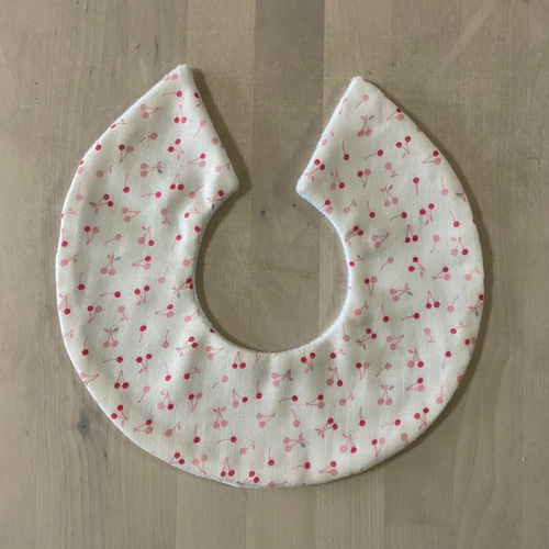 New！チェリーのハンドメイドスタイ スタイ ハンドメイド チェリー スタイ・よだれかけ kotokoto325