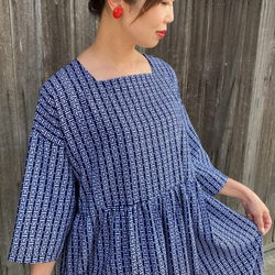 浴衣ワンピース】当店オリジナル一点もの創作服ミセス30代40代50