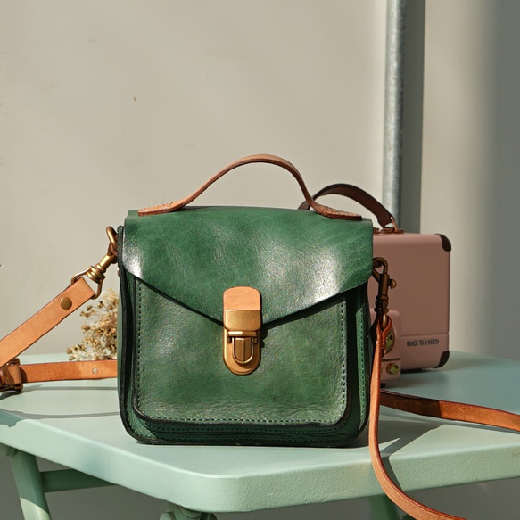 7 ミニショルダー レザーバッグ レザー 本革 レディース 牛革