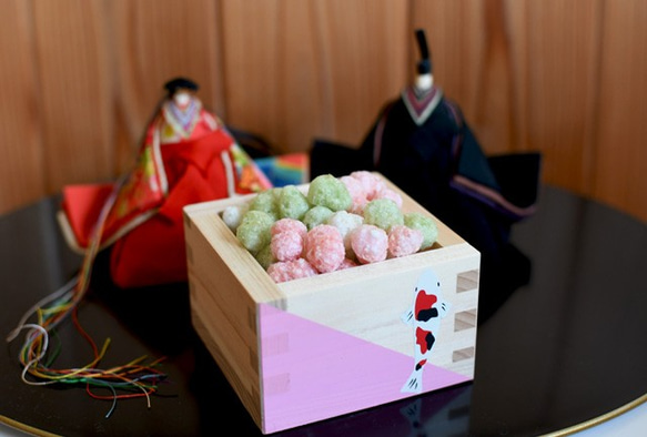 HAKO MASU(箱枡)菊と鯉物語　 3枚目の画像