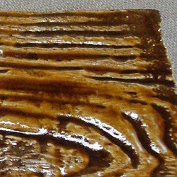 足付き　木の葉長皿　陶芸　手作り　長皿 陶器 長皿 板皿その2 長皿 Poissons 通販 6556988｜Creema(クリーマ)