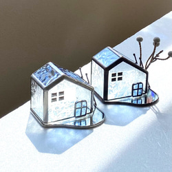 ガラス作家 佐伯泰典作 「夢工場 夜の天蓋」お香立て 立体・オブジェ