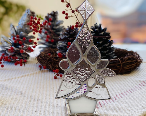 X'masツリー*オーナメントを集めたツリー+＊+ステンドグラス その他