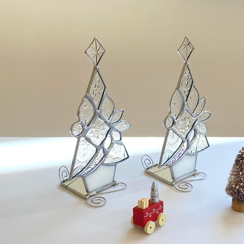 X'masツリー*オーナメントを集めたツリー+＊+ステンドグラス その他