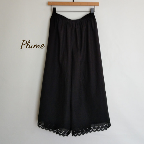 45r 黒の刺繍入りペチパンツ 楽天市場】【レビュー特典付】 KI.GOKOCHI 刺繍ペチパンツ 綿100