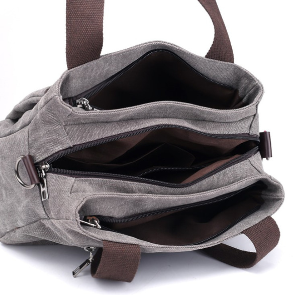 レディース ショルダーバッグ シンプル トートバッグ ハンドバッグ 斜めがけバッグ 3way 鞄 通勤 通学 大容量 8枚目の画像