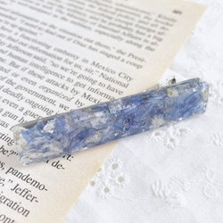 デルフィニウムのブルー*ヘアクリップ 2枚目の画像