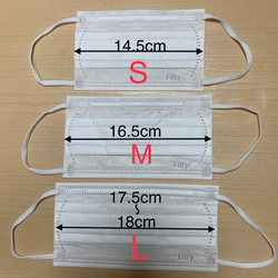 不織布マスクカバー　接触冷感生地　アイスコットン　舟形マスク1枚仕立て　大人用　子供用 8枚目の画像