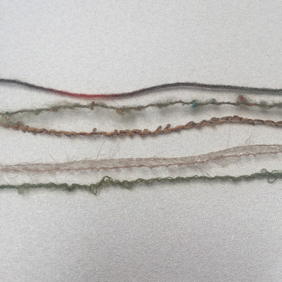 混合紗線 手作材料 - 奈麗的郵票 - 第4張的照片