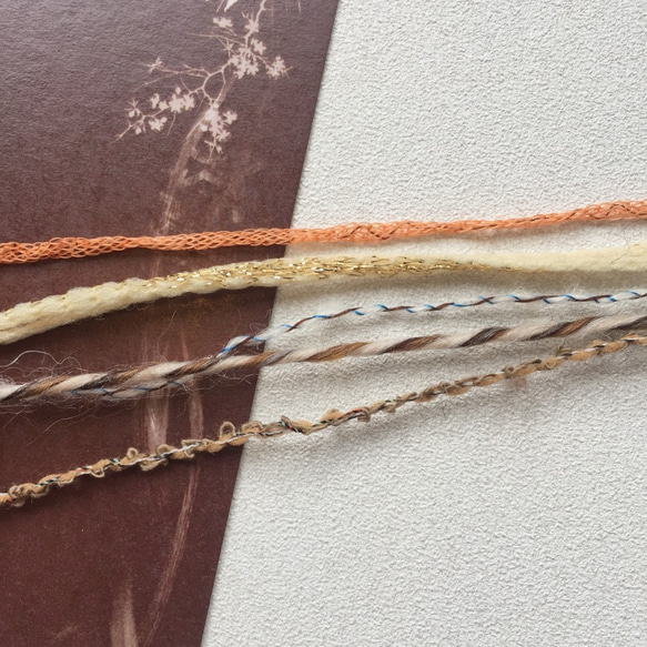 混合紗線 手作材料 - 拉丁人的肚臍環 - 第3張的照片