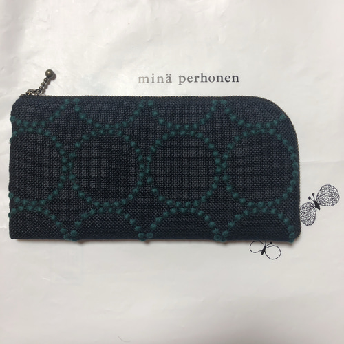 再販ミナペルホネン 長財布 タンバリン ハンドメイド 長財布 ryo 再販ミナペルホネン 長財布 タンバリン ハンドメイド 長財布 ryo