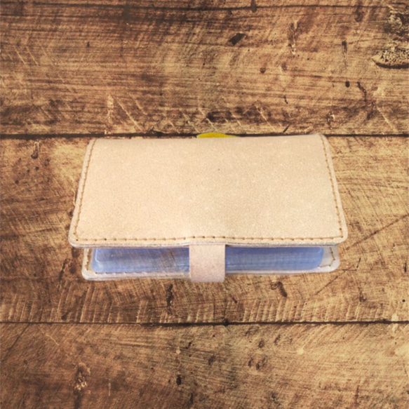 natural simple style 床革　20ポケットカードケース 3枚目の画像