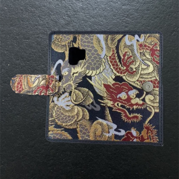 和柄好き・個性的・お洒落さんのオーダーKYOTO NISHIZIN 手帳型携帯ケース 9枚目の画像