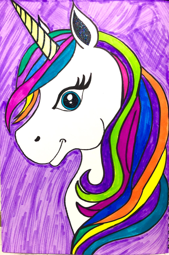 Rainbow unicorn 1枚目の画像