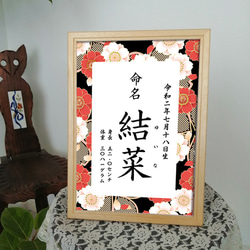 命名Tシャツ / 『額付き命名ミニTシャツ』 雑貨・その他 ら