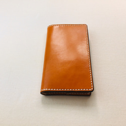 iPhone SE 2020筆記本型真皮保護套（TPU透明保護套縫入筆記本）3卡+1袋 第7張的照片