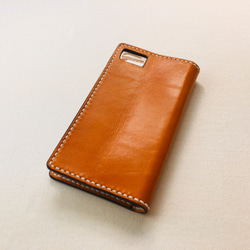 iPhone SE 2020筆記本型真皮保護套（TPU透明保護套縫入筆記本）3卡+1袋 第8張的照片