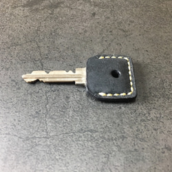 [手工縫製] Cape Hunt 日本製造 真皮鑰匙套（黑色） 第2張的照片