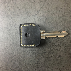 [手工縫製] Cape Hunt 日本製造 真皮鑰匙套（黑色） 第9張的照片