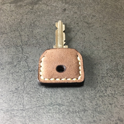[手工縫製] Cape Hunt 日本製造 真皮鑰匙套（巧克力色） 第3張的照片