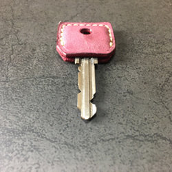 【手工縫製】Cape Hunt 日本製造 真皮鍵套（紅色瀏海日色） 第5張的照片