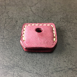 【手工縫製】Cape Hunt 日本製造 真皮鍵套（紅色瀏海日色） 第7張的照片