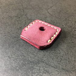 【手工縫製】Cape Hunt 日本製造 真皮鍵套（紅色瀏海日色） 第9張的照片