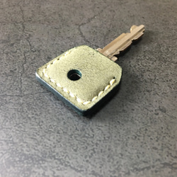 【手工縫製】Cape Hunt 日本製造 真皮鑰匙套（綠綠色） 第6張的照片