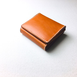 ★パリ発Rouje★ JEANNETTE ミニ 財布 カード レザー キャメル ☆パリ発Rouje☆ JEANNETTE ミニ 財布 カード レザー キャメル