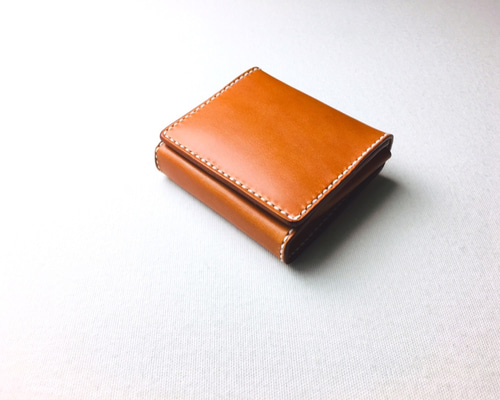 無印良品★札入れ/ウォレット/財布 ヌメシュリンク革 キャメル色 コレ買いです】無印良品の“ヌメ革財布”に惚れ惚れ、この出来で