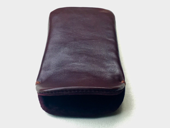 [感覺皮革] Xperia5專用的巧克力真皮套☆透明套/用於保險槓組☆成人氣息Adult 第2張的照片