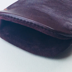 [感覺皮革] Xperia5專用的巧克力真皮套☆透明套/用於保險槓組☆成人氣息Adult 第3張的照片