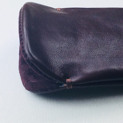 [感覺皮革] Xperia5專用的巧克力真皮套☆透明套/用於保險槓組☆成人氣息Adult 第4張的照片