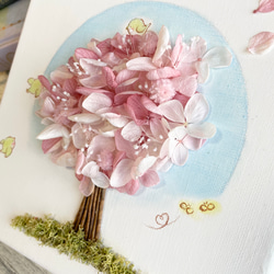 桜の木　桜色フラワーインテリア　フラワーギフト　記念日　プレゼントにも　 4枚目の画像