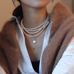 【限量套裝】Perle de blanc Jewelry 14kgf 項鍊 2 件套 第12張的照片