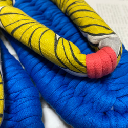 「L size」履き心地抜群な手編みの布草履：nao 2枚目の画像