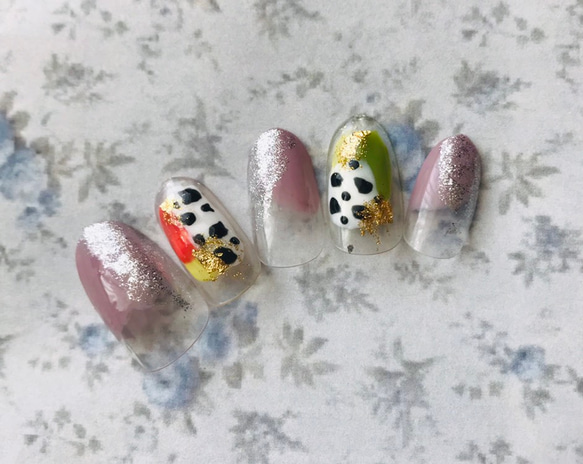 ダルメシアンネイル ネイルチップ（つけ爪） dove.nail 通販 7880938