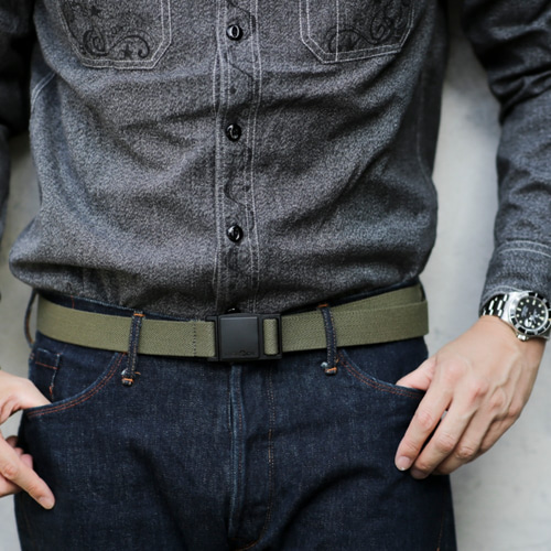 ドイツ製 マグネット バックル ストレッチ ゲバルト ベルト 日本製