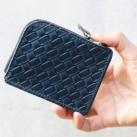 BOTTEGA VENETA L字ファスナー コンパクトウォレット BOTTEGA VENETA ボッテガ ヴェネタ イントレチャート L字