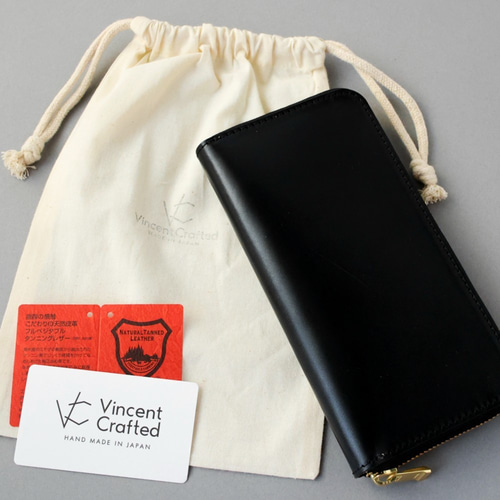 栃木レザー Vincent crafted 長財布 VINCENT CRAFTED WEB限定 日本製 栃木レザー 財布 ヴォーノ