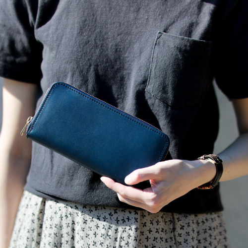 財布 メンズ レディース 栃木レザー リミテッド ラウンドファスナー  