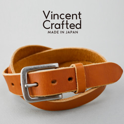 VINCENT CRAFTED 栃木レザー ファイヤーマンバックル レザー