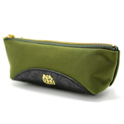 DOONEY&BOURKE メガネケース レザー 緑 グリーン イタリアンレザー