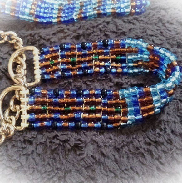 中型犬　首輪　ハーフチョーク　グラスビーズ製        Ω 人気・おすすめ｜多用途・生活用品におすすめ 口コミ人気 即納