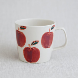 フレッシュアート マグカップ（リンゴ） 1枚目の画像