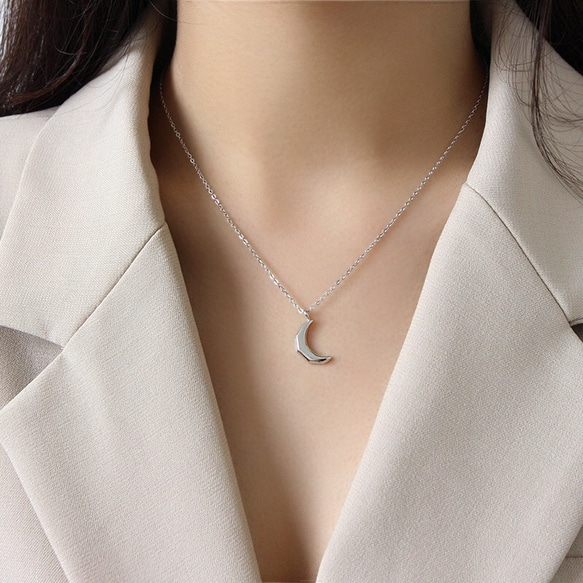 SN-13 silver necklace 3枚目の画像