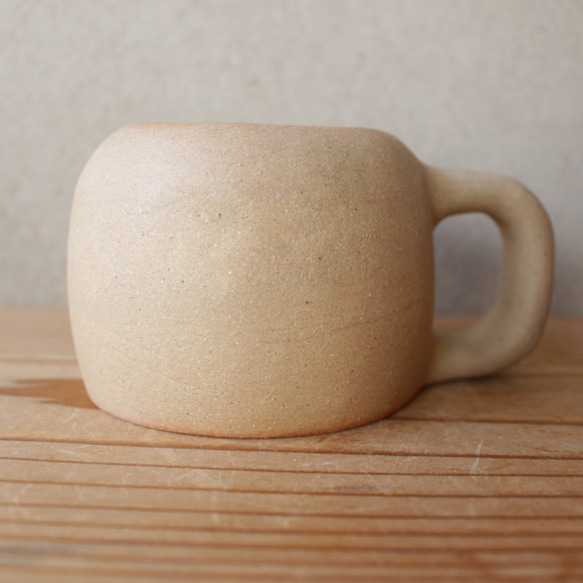 陶器　育てるウツワ ククサに憧れて マグカップ 茶 地シリーズ 4枚目の画像