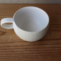 *限量商品 Growing Utsuwa Mug Naname Tori Ground Series White 第6張的照片